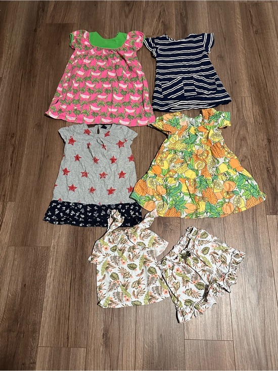 Other - Bundle of Girls 4T Short Sleeve Dresses by Various Brands